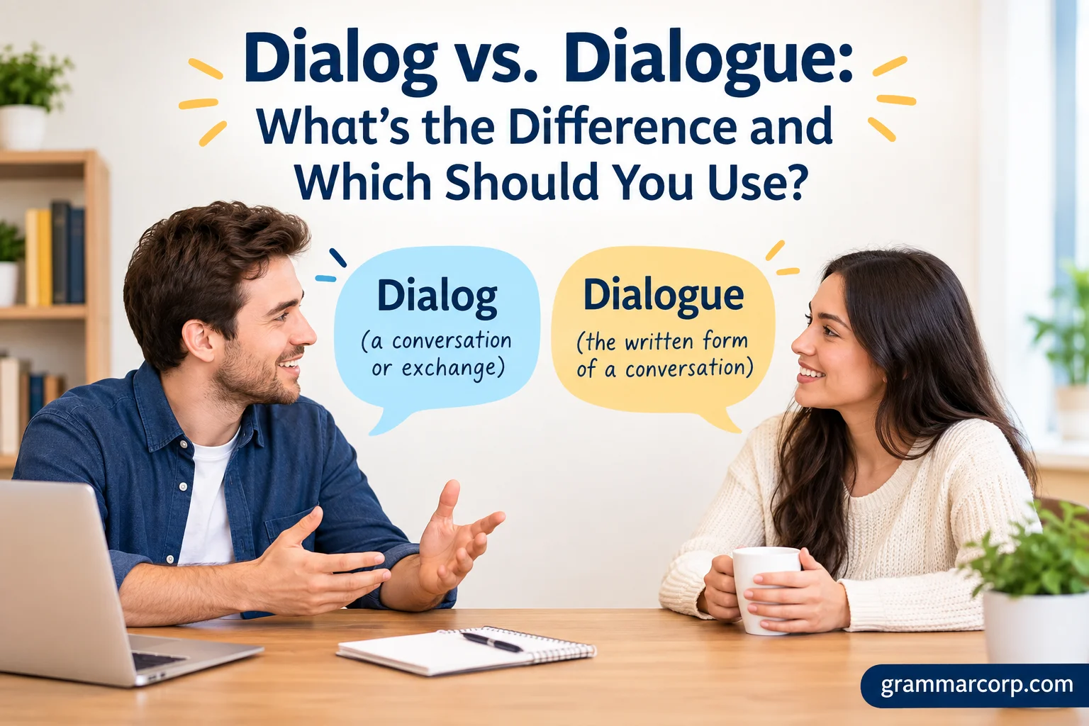 Dialog vs. Dialogue