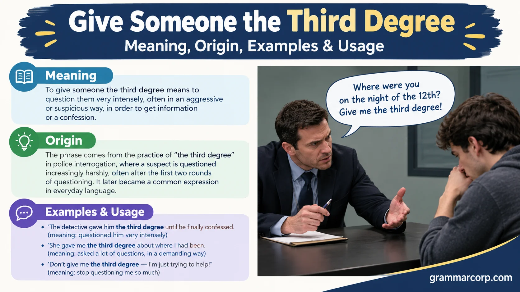 Give Someone the Third Degree