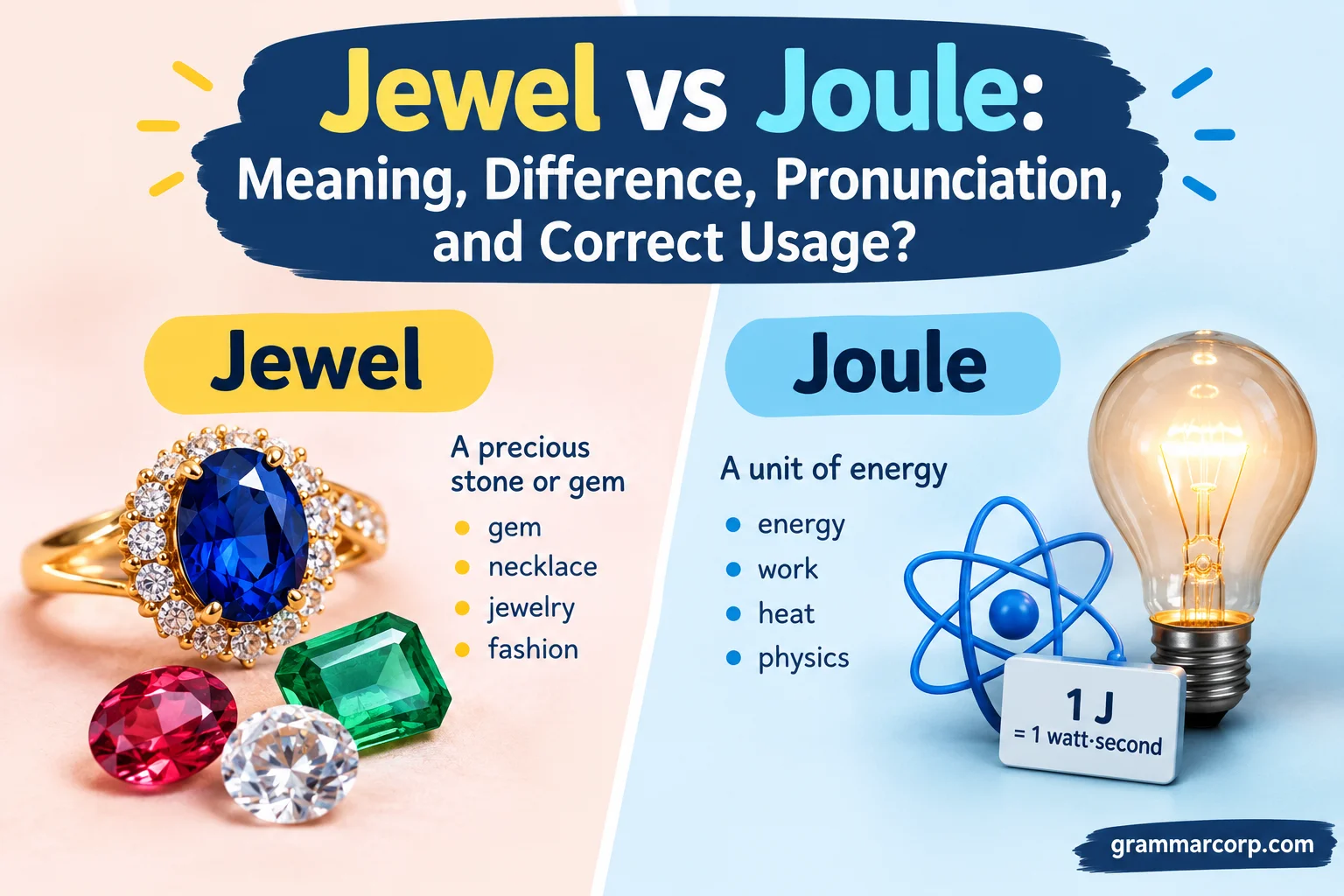 Jewel vs Joule