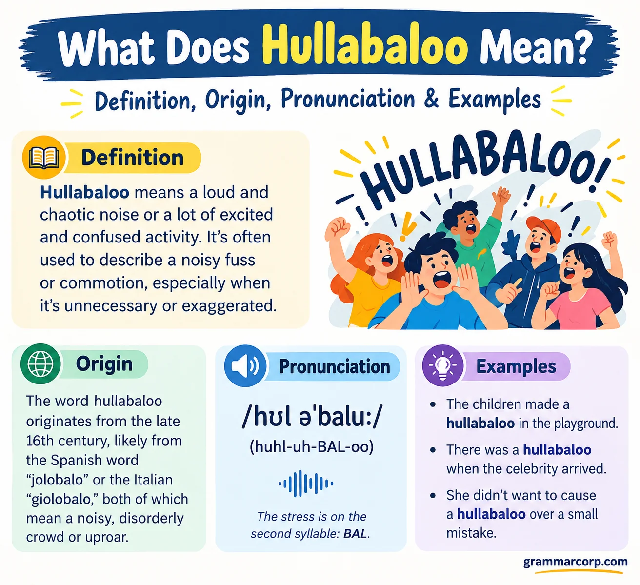 What Does Hullabaloo Mean