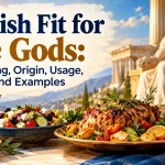A Dish Fit for the Gods: Meaning, Origin, Usage, and Examples
