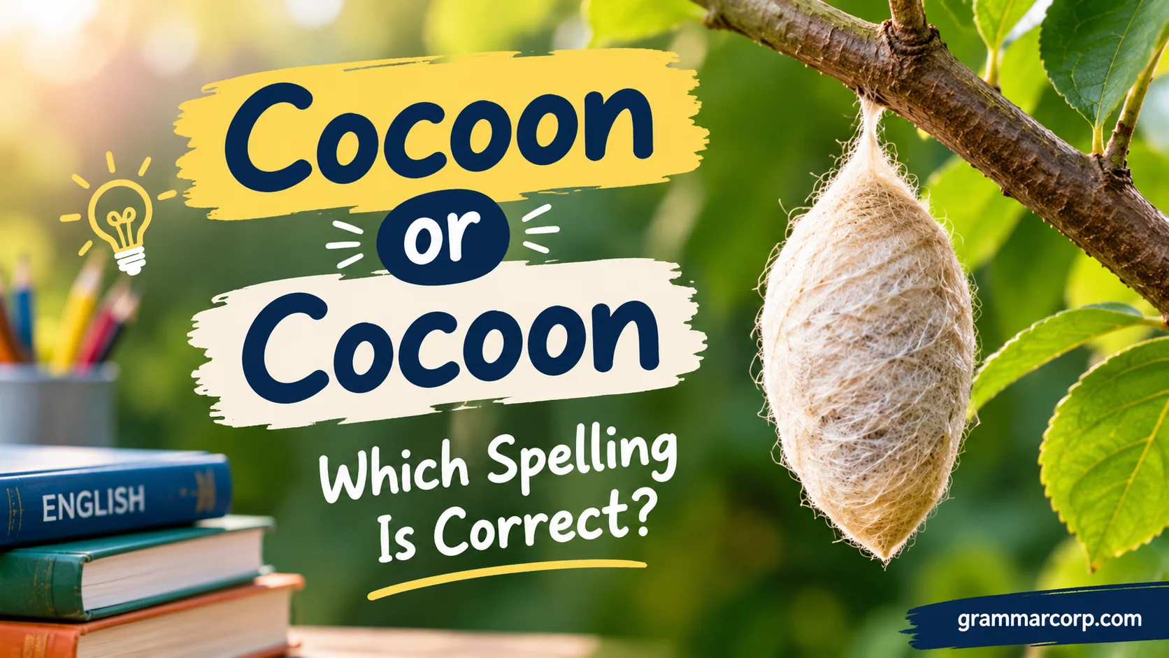 Cocoon or Cocoon: Which Spelling Is Correct?