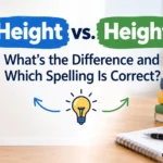 Height vs. Height: What’s the Difference and Which Spelling?