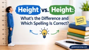 Height vs. Height: What’s the Difference and Which Spelling?