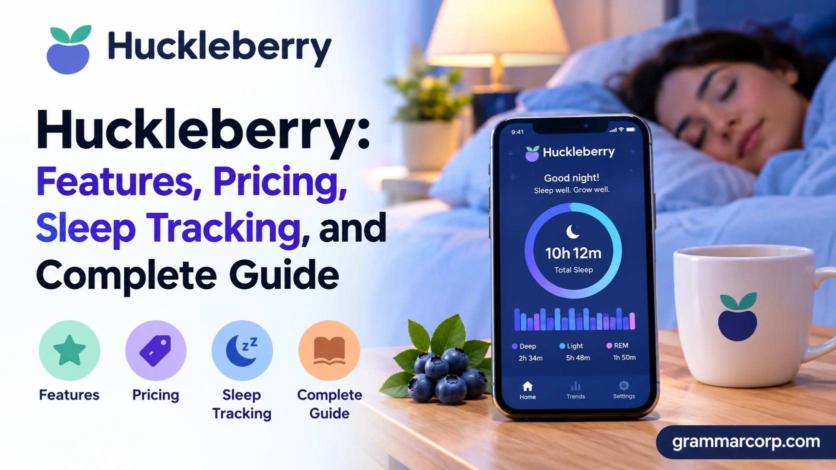 Huckleberry: Features, Pricing, Sleep Tracking, Complete Guide