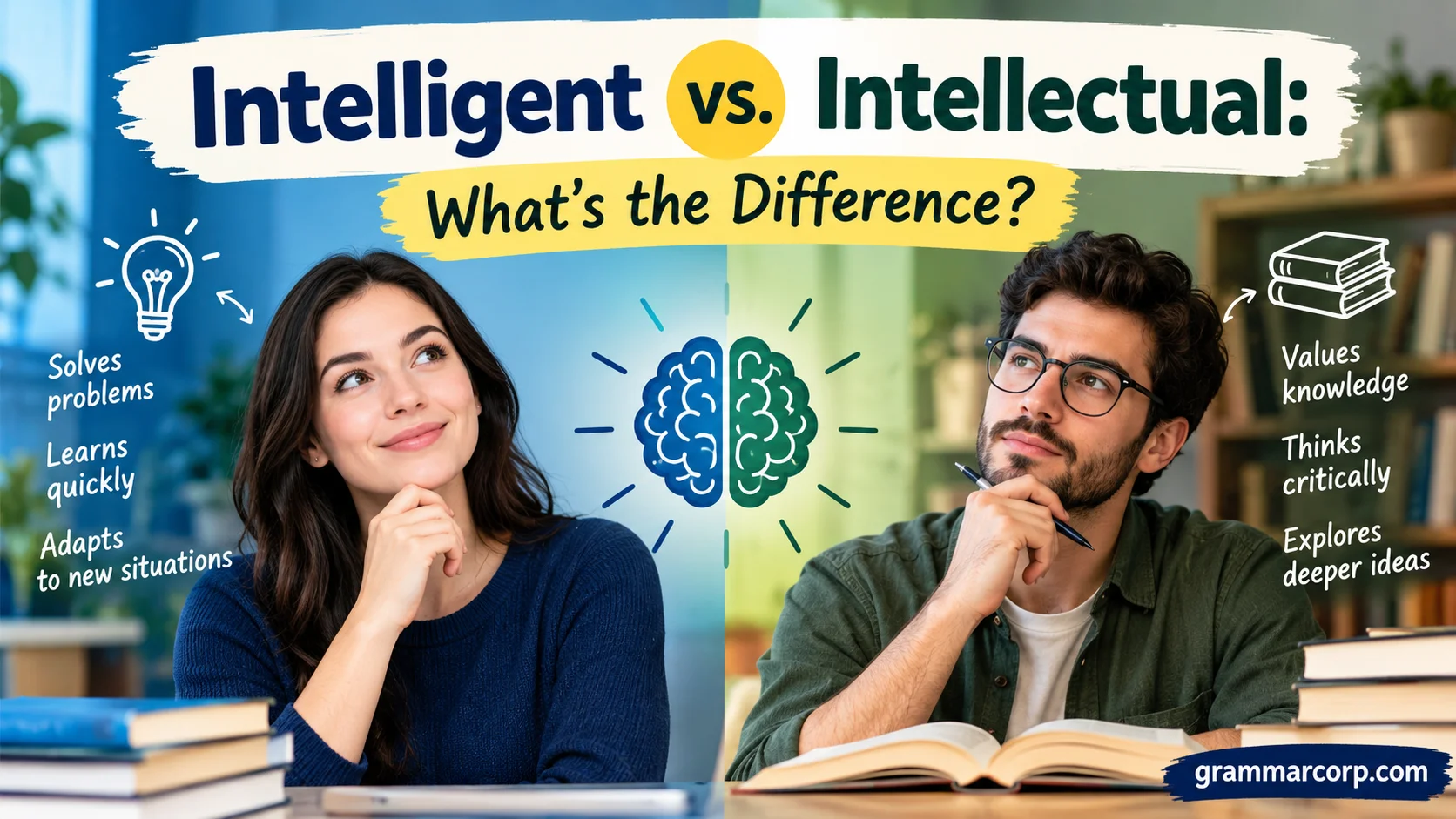 Intelligent vs. Intellectual: What’s the Difference?