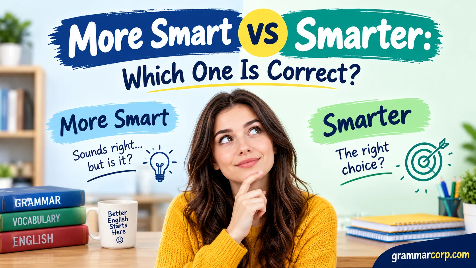 More Smart vs Smarter: Which One Is Correct?