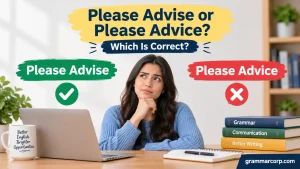 Please Advise or Please Advice? Which Is Correct?