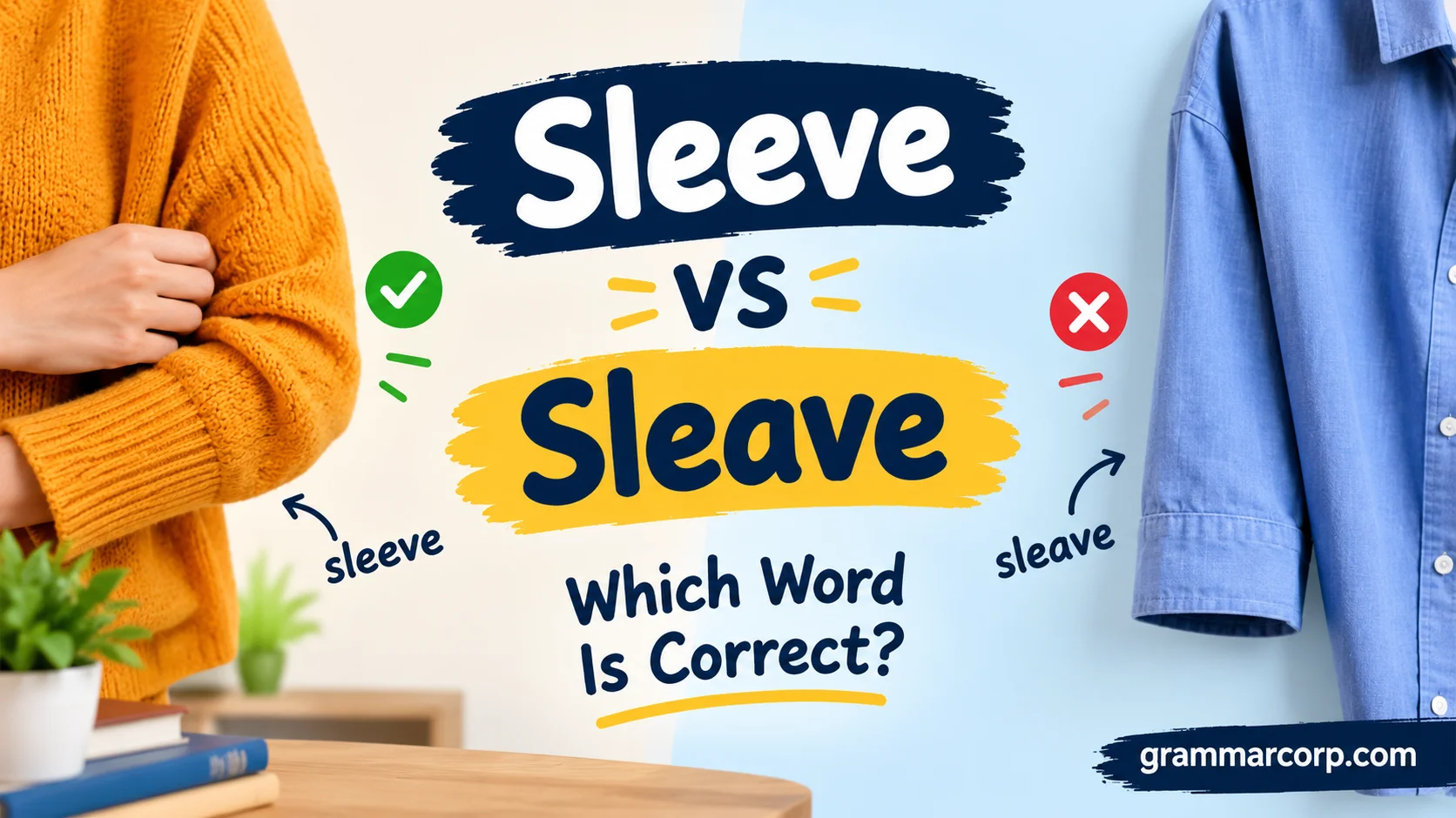 Sleeve vs Sleave: Which Word Is Correct?