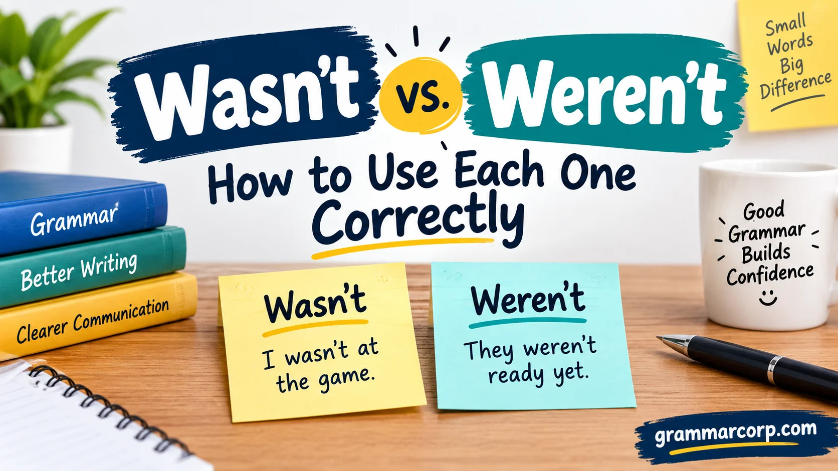 Wasn’t vs. Weren’t: How to Use Each One Correctly